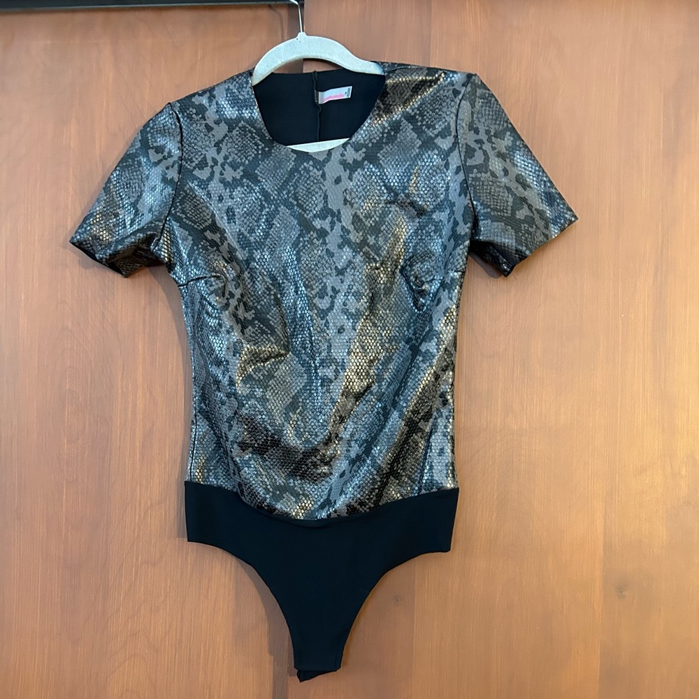 Commando snake print bodysuit